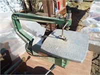 Central machiner scroll saw