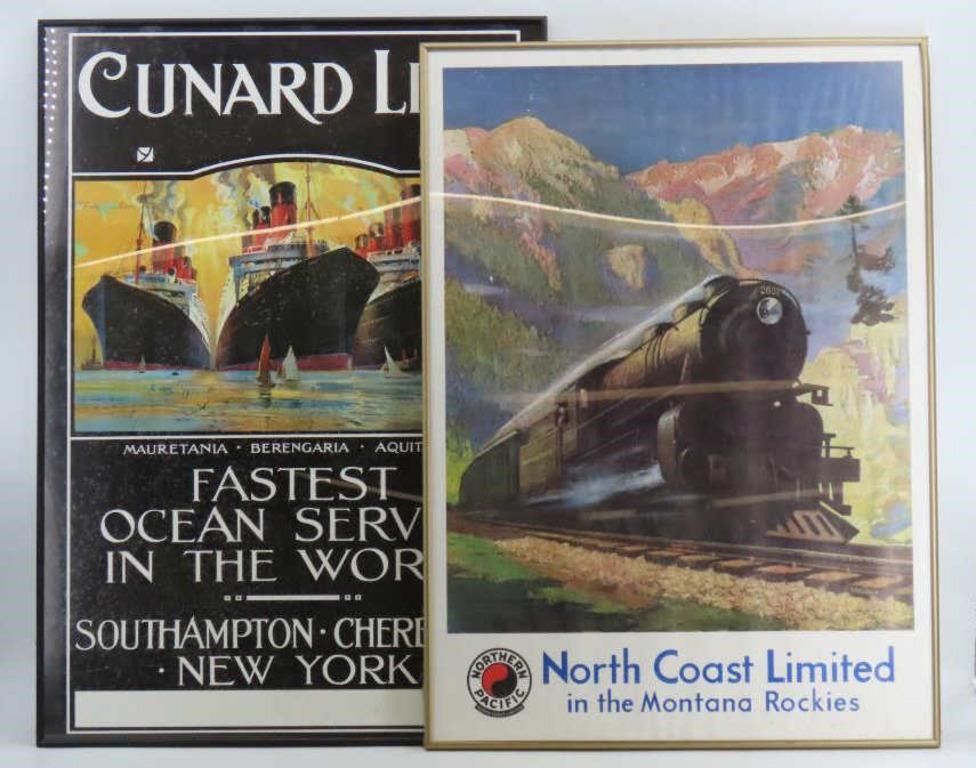 Railroad & Maritime Advertising Posters
