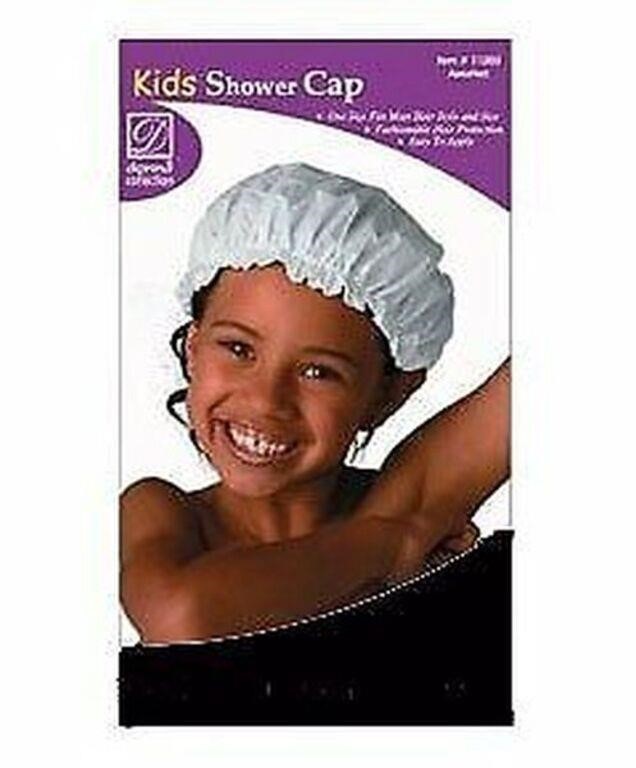 (2) Donna Collection Kids Shower Cap Colors Will