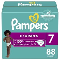 Pampers Diapers Size 7, 88 Count - Cruisers...