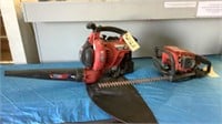 Gas Hedge Trimmer and Leaf Blower