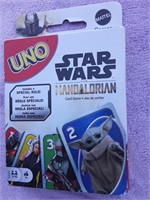LIMITED EDITION UNO CARDS NEW (THE MANDALORIAN