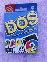 LIMITED EDITION UNO CARDS NEW (DOS WORLD #2 CARD
