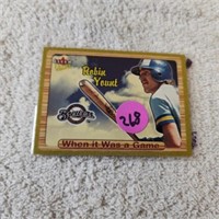 2003 Ultra When it Was a Game Robin Yount