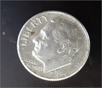 1964 CONSTITIONAL SILVER  DIME 90% SILVER