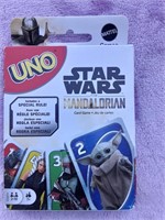 LIMITED EDITION UNO CARDS NEW (THE MANDALORIAN