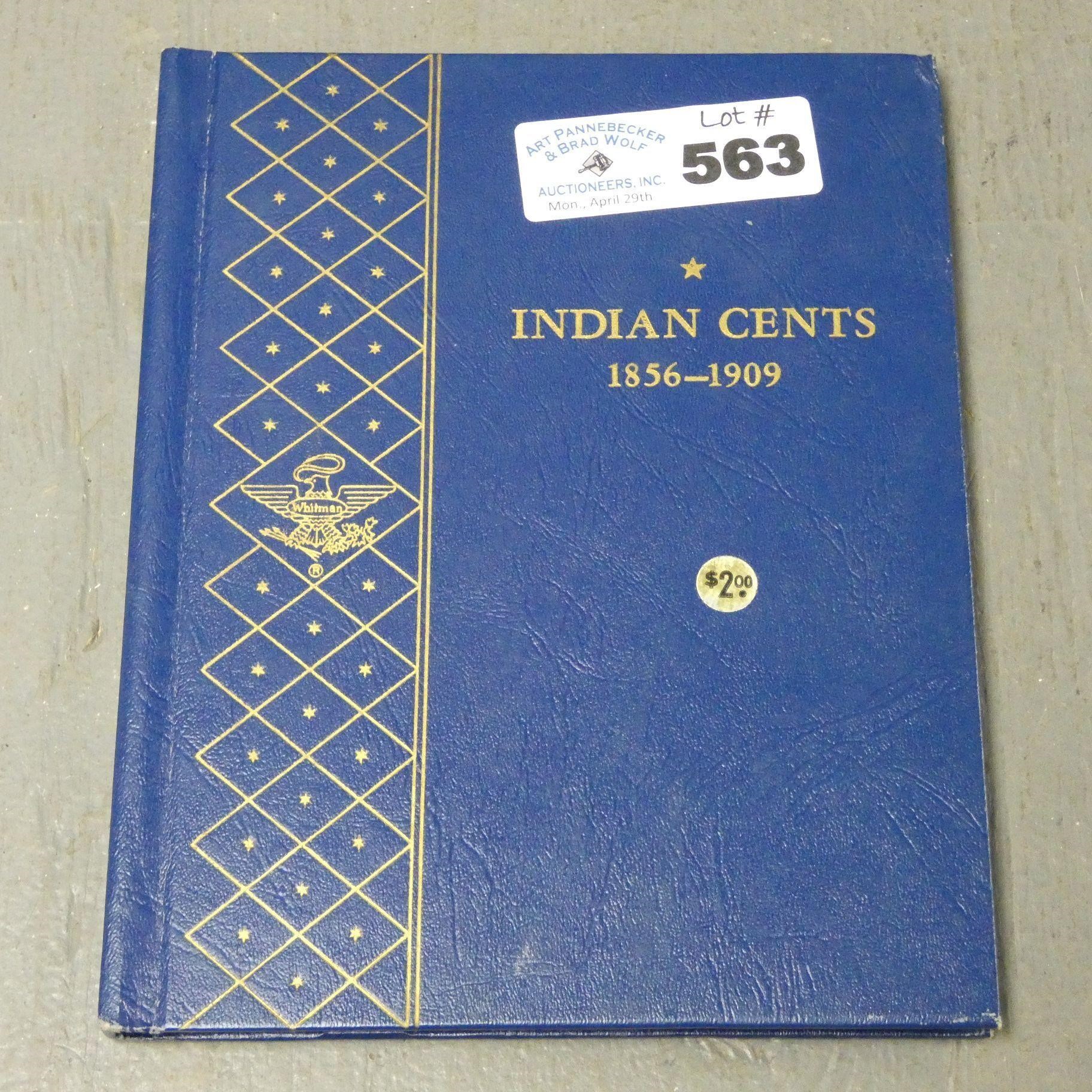 (33) Flying Eagle & Indian Head Cents in Book