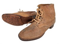 WWII Japanese Army Hobnail Leather Boots
