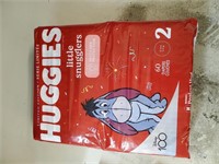Huggies little snugglers 60 diapers couches...