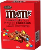 M&M's Milk Chocolate Bark with M&M's Chocolate