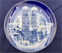 West Germany “Munich” 1972 Christmas Plate