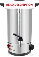 Coffee Urn 50 cups  8L  MISSING FILTER