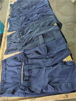 8 Pairs of Navy Work Pants Size 36 & 38