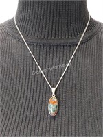 STERLING SILVER PENDANT & CHAIN
