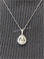 STERLING SILVER NECKLACE & PENDANT