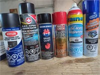 Chalkboard Paint, Rust Paint, De-icer, Degreaser