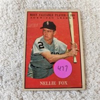 1961 Topps MVP Nellie Fox
