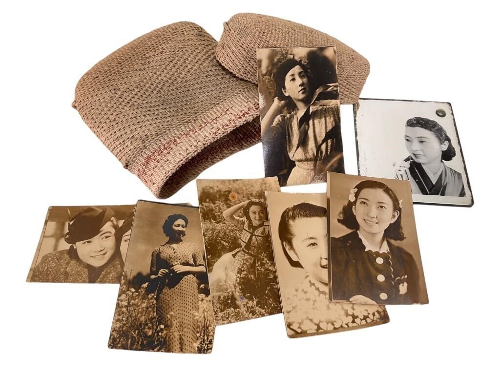 WWII Japanese Sweetheart Photos & Mirror
