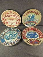 Four 8" Camembert Collectible China Plates
