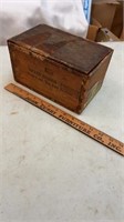 Old Wooden Cigar Box