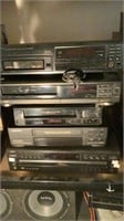 Assortment of CD Changers and VCRs