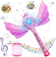 Princess Bubble Wand w/Lights & Music (BLUE)