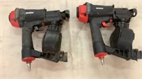 Pair of Banks Coil Nailers