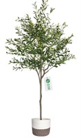 Artificial Olive Tree  73 in Tall by BESAMENATURE