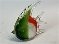 Murano Style Art Glass Fish 3 1/2”