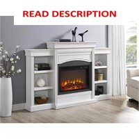 Lamont Mantel Fireplace in White