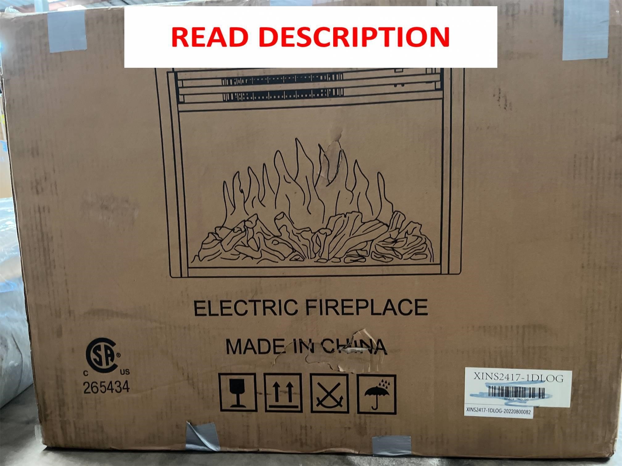 Electric Fireplace (Box 2 of 2)
