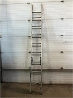 Extension Ladder-Tall Metal For Roofing, Logging
