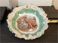 antique Victoria Austria porcelain bowl with
