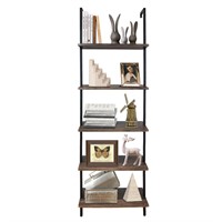Ladder Bookshelf 5-tier Wall-mounted