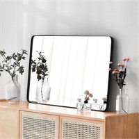 Black Rectangle Wall Mirror 20*30 for Bedroom