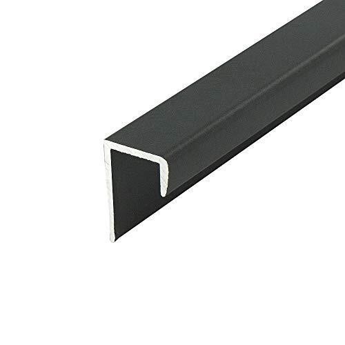 Aluminum J Channel Fits Material 1/2 Inch (4 pack)