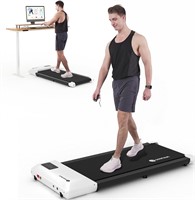 2 in 1 Walking Pad Treadmill  265lbs Capacity