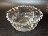 Candlewick Divided Bowl 6 1/2”