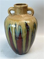 Glazed Drip Pottery 13”