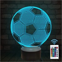 Soccer 3D Night Light for Kids