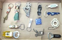 SOUVENIR/ADVERTISING BOTTLE OPENERS/KEYCHAINS