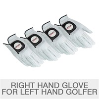 Kirkland Leather Golf Glove 4pk-R Hand Glove Large