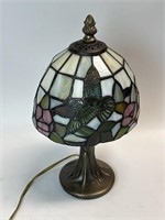 Tiffany Style Swag Glass Lamp 11”