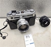 GYASHICA electro camera 35 with 135 mm lens