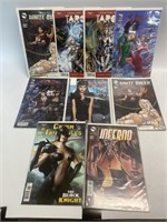 9 Assorted Comic Books