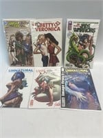 6 Assorted Comic Books