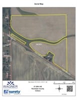 TRACT #4: 27  Acres +/- w/ 23.4 +/- Tillable