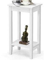 Retail$90 2-Tier Tall End Table