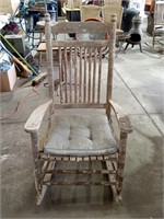 Wooden Outside Rocking Chair