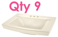 Qty 9-American Standard Townsend Sink